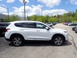 2021 Quartz White Hyundai Santa Fe SEL AWD #141921192