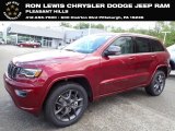 2021 Velvet Red Pearl Jeep Grand Cherokee Limited 4x4 #141921236