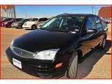 2007 Pitch Black Ford Focus ZX4 S Sedan #1404094