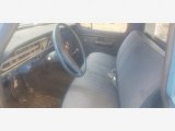 1971 Ford F100 Custom Regular Cab Blue Interior