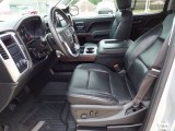2017 GMC Sierra 1500 SLT Double Cab Jet Black Interior