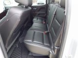 2017 GMC Sierra 1500 SLT Double Cab Rear Seat
