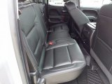 2017 GMC Sierra 1500 SLT Double Cab Rear Seat