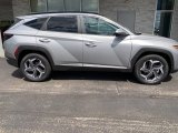 Shimmering Silver Hyundai Tucson in 2022
