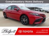 2021 Supersonic Red Toyota Camry SE #141955409