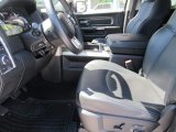 2015 Ram 1500 Laramie Quad Cab Black Interior