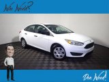 2018 Oxford White Ford Focus S Sedan #141967229