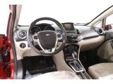 2015 Ford Fiesta Titanium Hatchback Medium Light Stone Interior