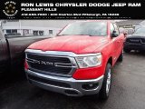 2021 Flame Red Ram 1500 Big Horn Crew Cab 4x4 #141977370
