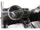 2017 Volkswagen Jetta S Black/Palladium Gray Interior