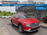 2021 Calypso Red Hyundai Santa Fe SEL AWD #141982568