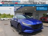 2021 Intense Blue Hyundai Elantra SEL #141982564