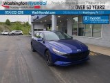 2021 Intense Blue Hyundai Elantra SEL #141982563