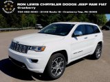 2021 Bright White Jeep Grand Cherokee Overland 4x4 #141991226