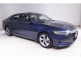 2019 Obsidian Blue Pearl Honda Accord EX-L Sedan #141991365