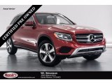 2018 designo Cardinal Red Metallic Mercedes-Benz GLC 300 #141991303