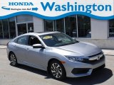 2018 Lunar Silver Metallic Honda Civic EX Sedan #141991267