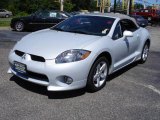 2007 Liquid Silver Metallic Mitsubishi Eclipse Spyder GS #14143258