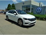 2021 Pure White Volkswagen Jetta SEL Premium #142015091