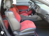 2021 Dodge Challenger R/T Scat Pack Widebody Black/Ruby Red Interior