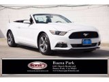 2016 Oxford White Ford Mustang V6 Convertible #142026875