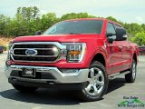 2021 Rapid Red Ford F150 XLT SuperCrew 4x4 #142040247