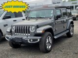 2020 Billet Silver Metallic Jeep Wrangler Unlimited Sahara 4x4 #142042281