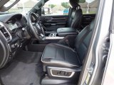 2021 Ram 1500 Laramie Crew Cab 4x4 Black Interior