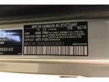 2018 G Color Code for Iridium Silver Metallic - Color Code: 775