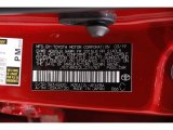 2020 Corolla Color Code for Barcelona Red Metallic - Color Code: 3R3