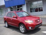 2011 Sonoran Red Hyundai Santa Fe Limited AWD #142053141