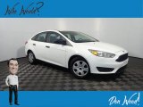 2018 Oxford White Ford Focus S Sedan #142053231