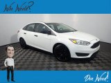 2018 Oxford White Ford Focus S Sedan #142053230