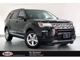 2019 Agate Black Ford Explorer XLT #142053178