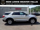 2020 Iconic Silver Metallic Ford Explorer XLT 4WD #142067226