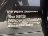 2018 7 Series Color Code for Singapore Gray Metallic - Color Code: B41
