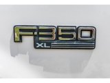 1997 Ford F350 XL Crew Cab Marks and Logos