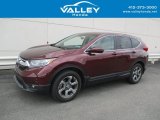 2017 Basque Red Pearl II Honda CR-V EX AWD #142093653