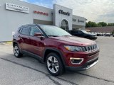 2021 Velvet Red Pearl Jeep Compass Limited 4x4 #142093750