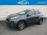 2017 Pacific Blue Kia Sportage EX AWD #142093647