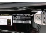 2021 AMG GT Color Code for Black - Color Code: 040