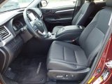2016 Toyota Highlander LE Black Interior