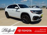 Pure White Volkswagen Atlas Cross Sport in 2021