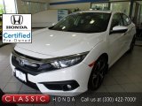 2018 White Orchid Pearl Honda Civic Touring Sedan #142111314