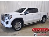 2019 White Frost Tricoat GMC Sierra 1500 Denali Crew Cab 4WD #142111293