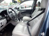 2017 Honda Pilot EX-L AWD Gray Interior