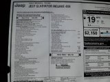 2021 Jeep Gladiator Mojave 4x4 Window Sticker