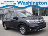 2019 Black Forest Pearl Honda Pilot EX-L AWD #142122134