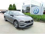 2021 Platinum Gray Metallic Volkswagen Jetta R-Line #142122235