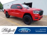 2020 Flame Red Ram 1500 Lone Star Crew Cab 4x4 #142122212